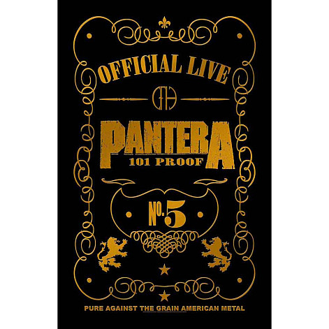 Pantera textilní banner 70cm x 106cm, 101 Proof