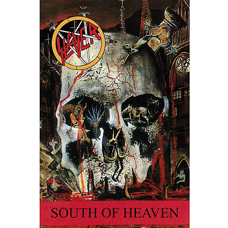 Slayer textilní banner 70cm x 106cm, South of Heaven