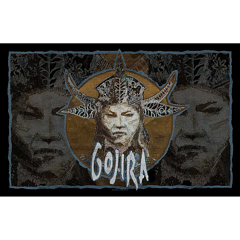 Gojira textilní banner 70cm x 106cm, Fortitude