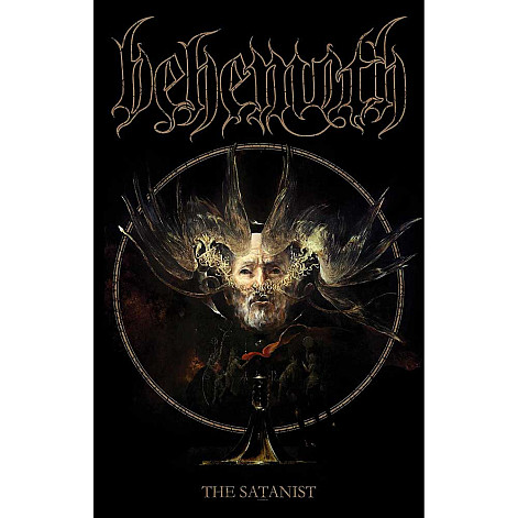 Behemoth textilní banner PES 70cm x 106cm, The Satanist