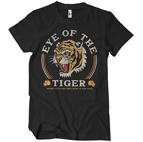 Rocky tričko, Eye Of The Tiger Black, pánské