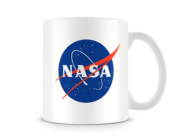 NASA keramický hrnek 250ml, NASA Logotype