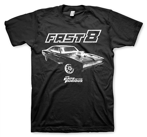 Fast & Furious tričko, Fast 6 Dodge Black, pánské