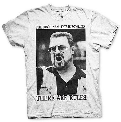 Big Lebowski tričko, There Are Rules, pánské
