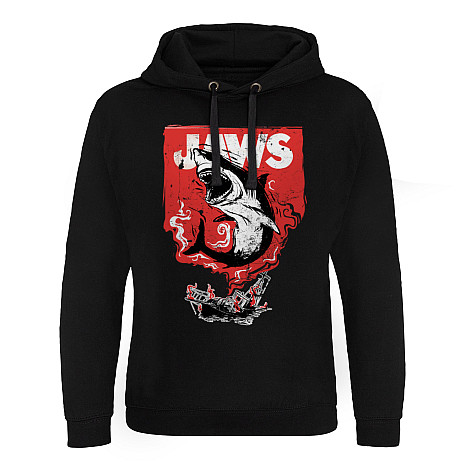 Čelisti mikina, Shark Smoke Epic Hoodie Black, pánská