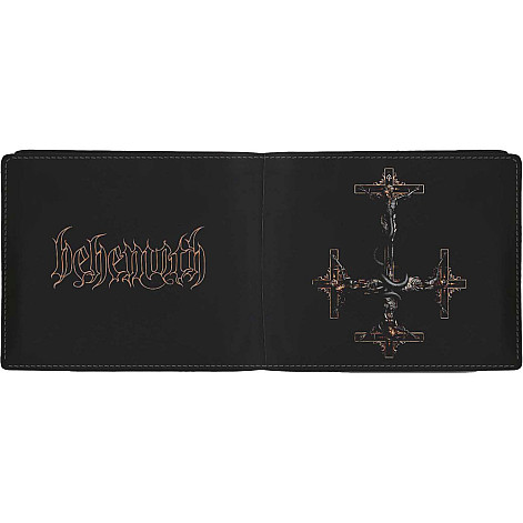 Behemoth peněženka PU 11 x 10 x 1 cm, Opvs Contra Natvram Black