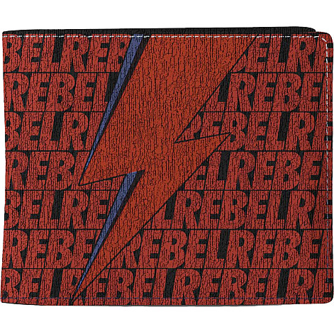 David Bowie peněženka PU 11 x 10 x 1 cm, Rebel Rebel Red