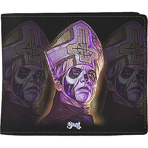 Ghost peněženka PU 11 x 10 x 1 cm, Papa Purple Black