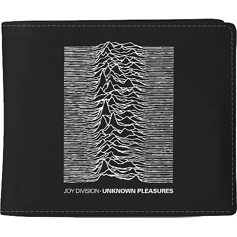 Joy Division peněženka PU 11 x 10 x 1 cm, Unknown Pleasures Black