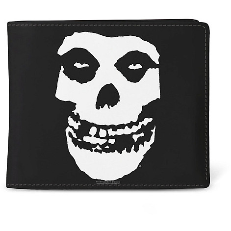 Misfits peněženka PU 11 x 10 x 1 cm, Fiend Black