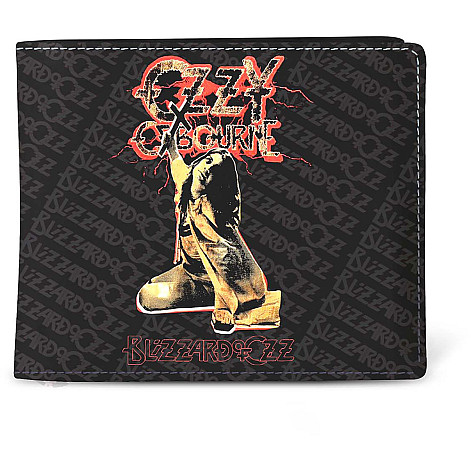 Ozzy Osbourne peněženka PU 11 x 10 x 1 cm, Blizzard of Oz Black