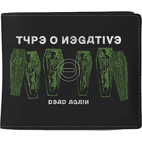 Type O Negative peněženka PU 11 x 10 x 1 cm, Dead Again Black
