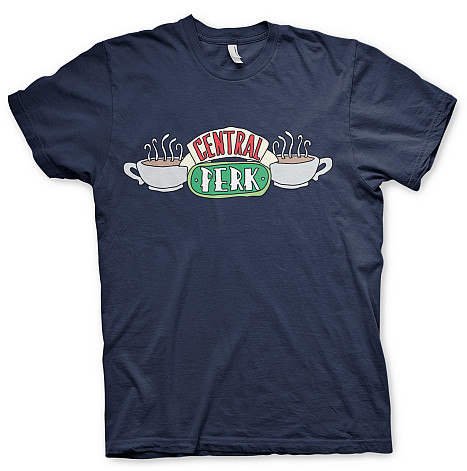 Friends tričko, Central Perk Navy, pánské