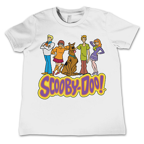 Scooby Doo tričko, Team Scooby Doo White, dětské