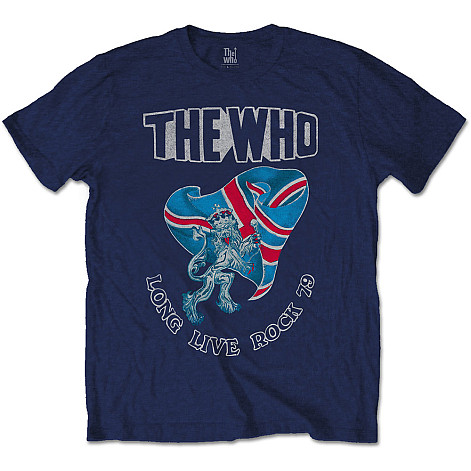 The Who tričko, Long Live Rock '79 BP Navy Blue, pánské