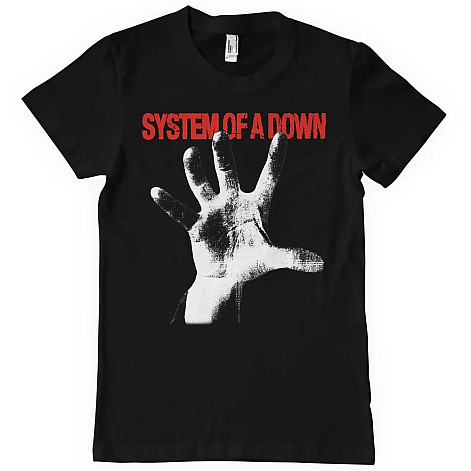 System Of A Down tričko, SOAD Hand Black, pánské