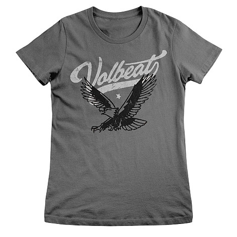 Volbeat tričko, Eagle Girly Dark Grey, dámské