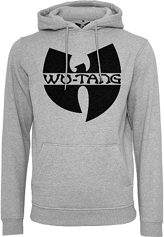 Wu-Tang Clan mikina, Logo Hoody Heather Grey, pánská