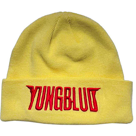 Yungblud zimní kulich, Red Logo Hi-Build Embroidery Yellow, unisex