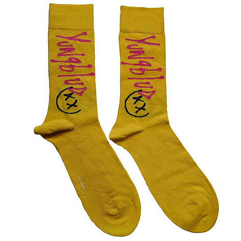 Yungblud ponožky, VIP Yellow, unisex - velikost 7 až 11