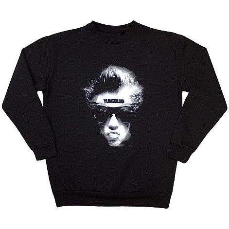 Yungblud mikina, Goggles Graphic Sweatshirt Black, pánská