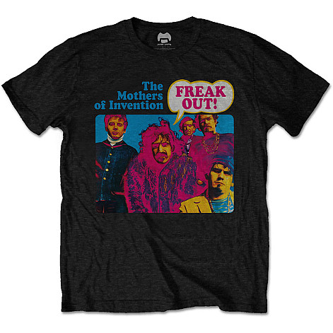 Frank Zappa tričko, Freak Out! Black, pánské