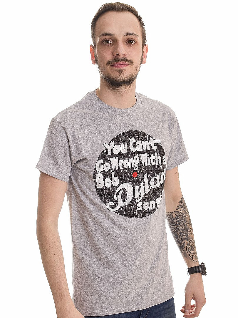 Bob Dylan Tričko You Cant Go Wrong Pánské Musicwear Trička Mikiny