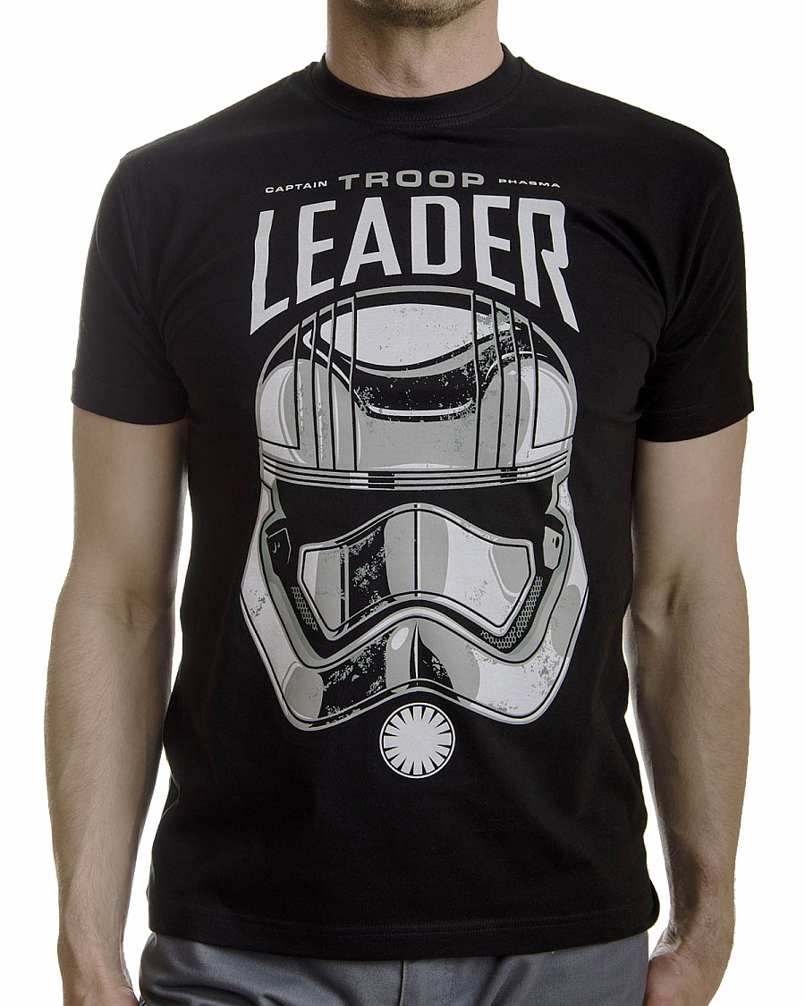 Star Wars tričko, Captain Phasma Troop Leader, pánské, velikost S