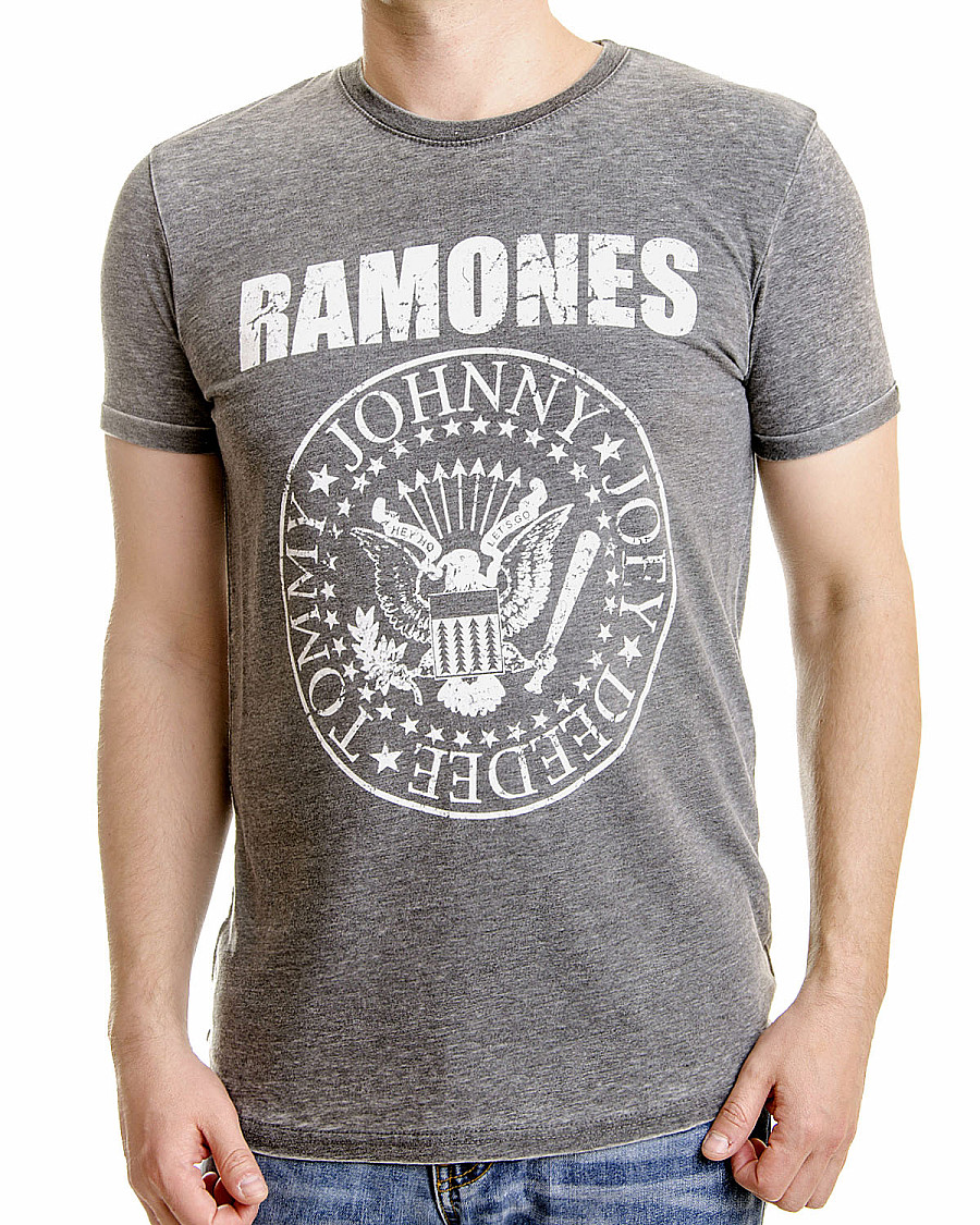 Ramones tričko, Presidential Seal Burn Out, pánské, velikost S