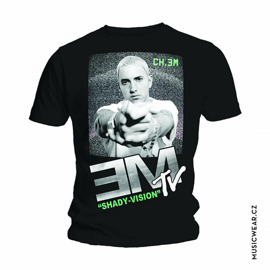 Eminem tričko, EM TV, pánské, velikost XL