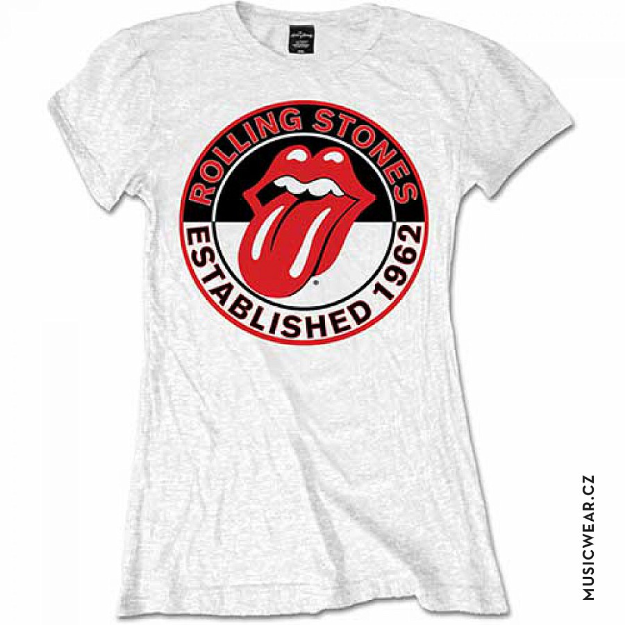Rolling Stones tričko, Est. 1962, dámské, velikost XL