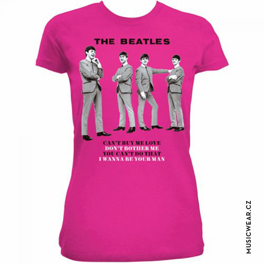 The Beatles tričko, You Can&#039;t Do That Violet, dámské, velikost XL