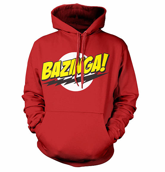 Big Bang Theory mikina, Bazinga Super Logo, pánská, velikost XL