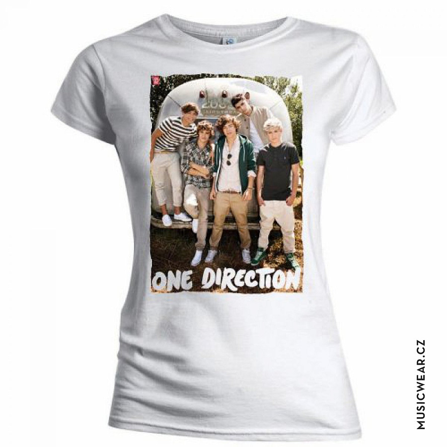 One Direction tričko, Airstream White, dámské, velikost L