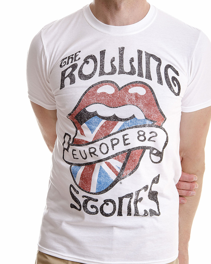 Rolling Stones tričko, Europe 82, pánské, velikost M