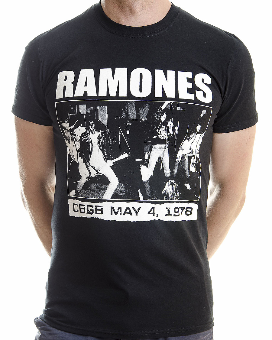 Ramones tričko, CBGBS 1978, pánské, velikost XXL