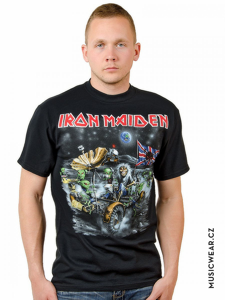 Iron Maiden tričko, Knebworth Moonbuggy, pánské, velikost L