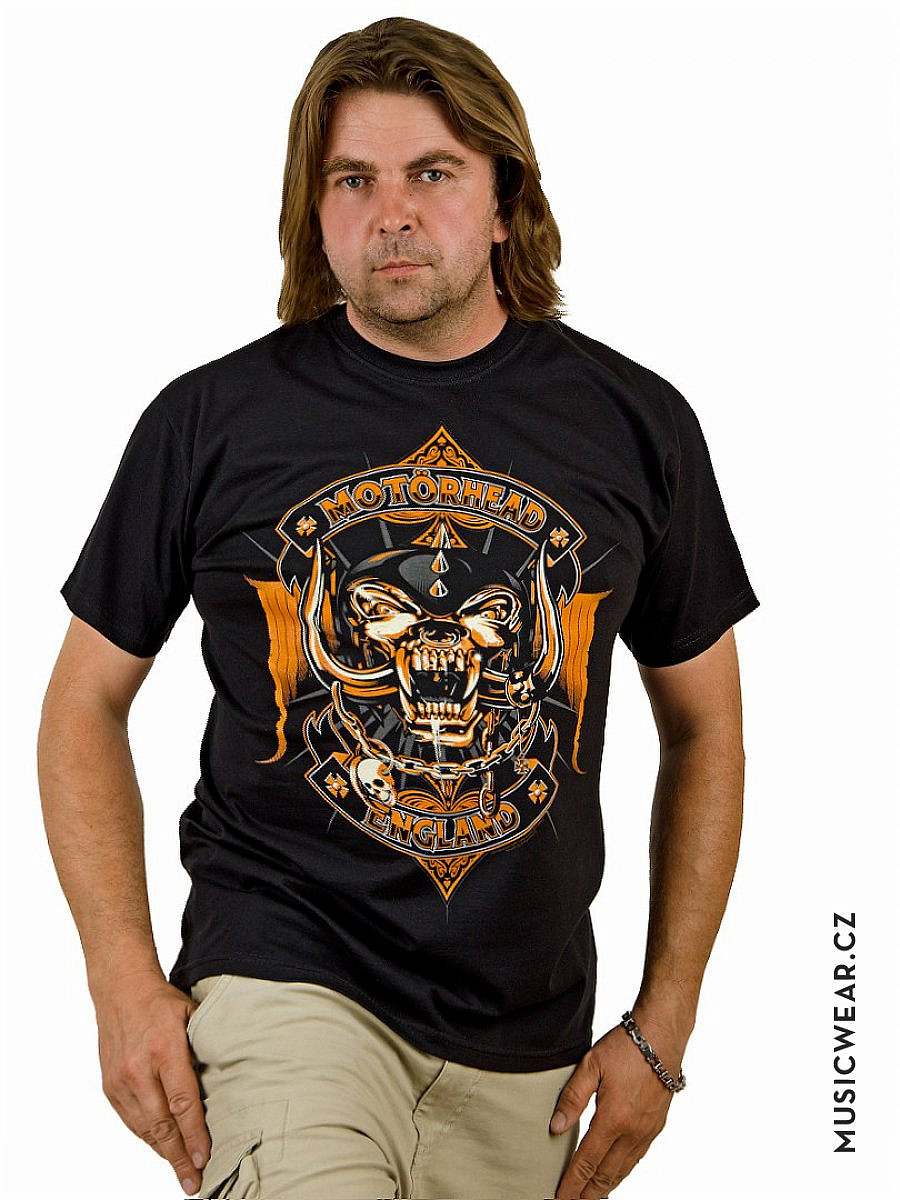 Motorhead tričko, Orange Ace, pánské, velikost L