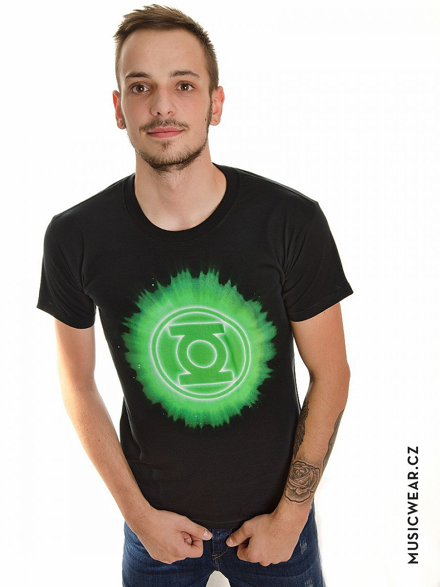 Green Lantern tričko, Glow Burst, pánské, velikost S