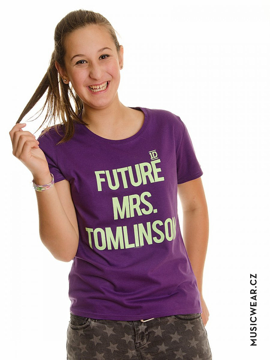 One Direction tričko, Future Mrs Tomlinson, dámské, velikost XL