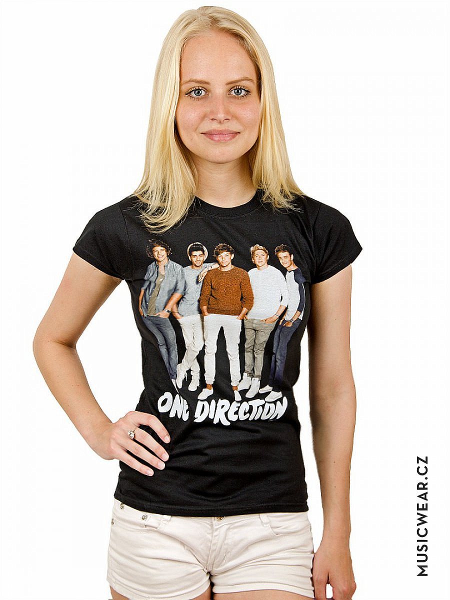 One Direction tričko, New Standing, dámské, velikost XL