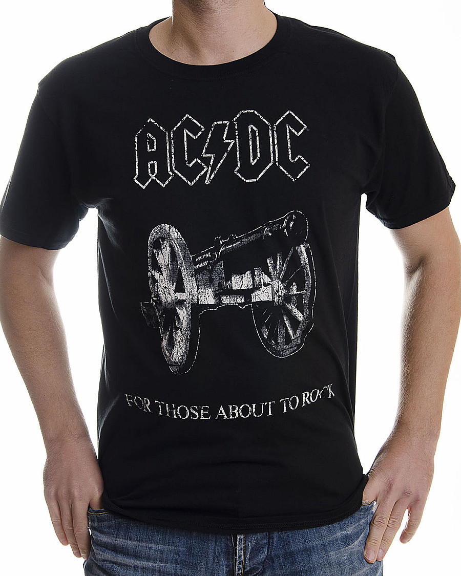 AC/DC tričko, About To Rock, pánské, velikost XL