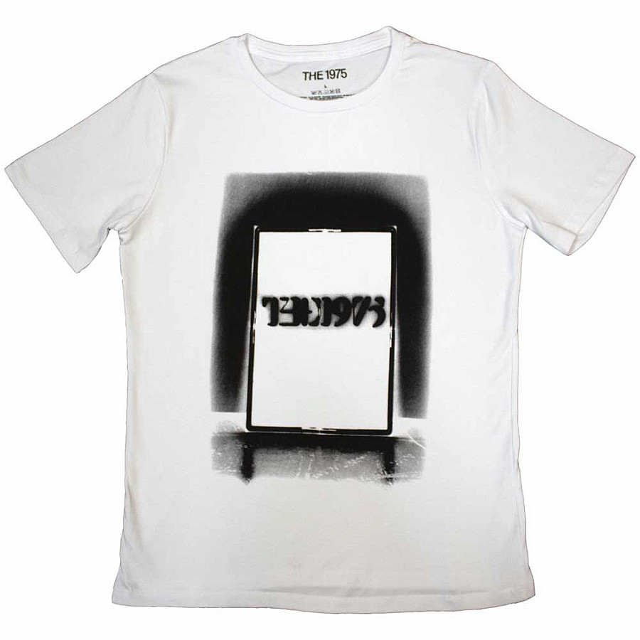 The 1975 tričko, Black Tour White, dámské, velikost XXL