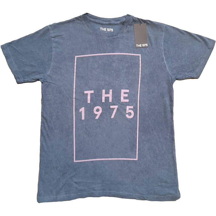 The 1975 tričko, I Like It Logo Wash Denim Blue, pánské, velikost S