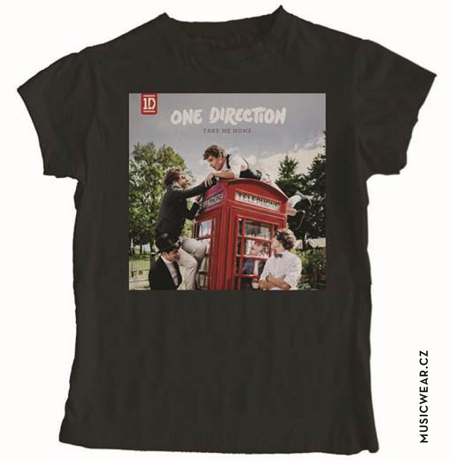 One Direction tričko, Take Me Home Black, dámské, velikost M