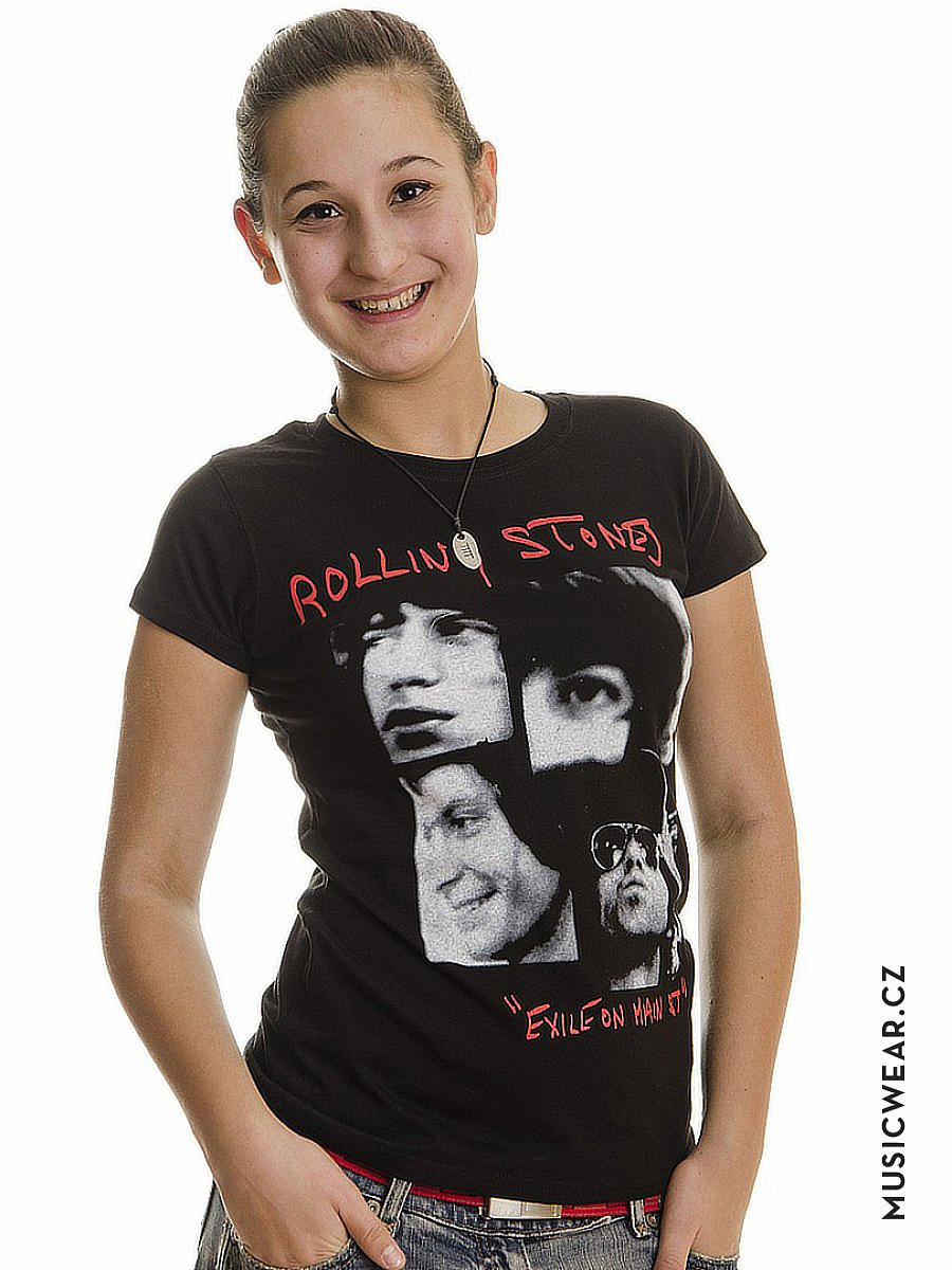 Rolling Stones tričko, Photo Exile, dámské, velikost L