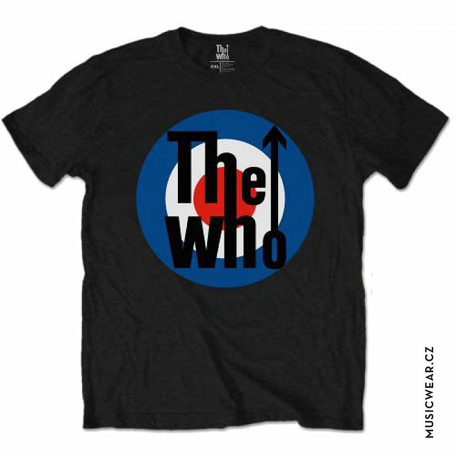 The Who tričko, Target Classic, pánské, velikost XXL