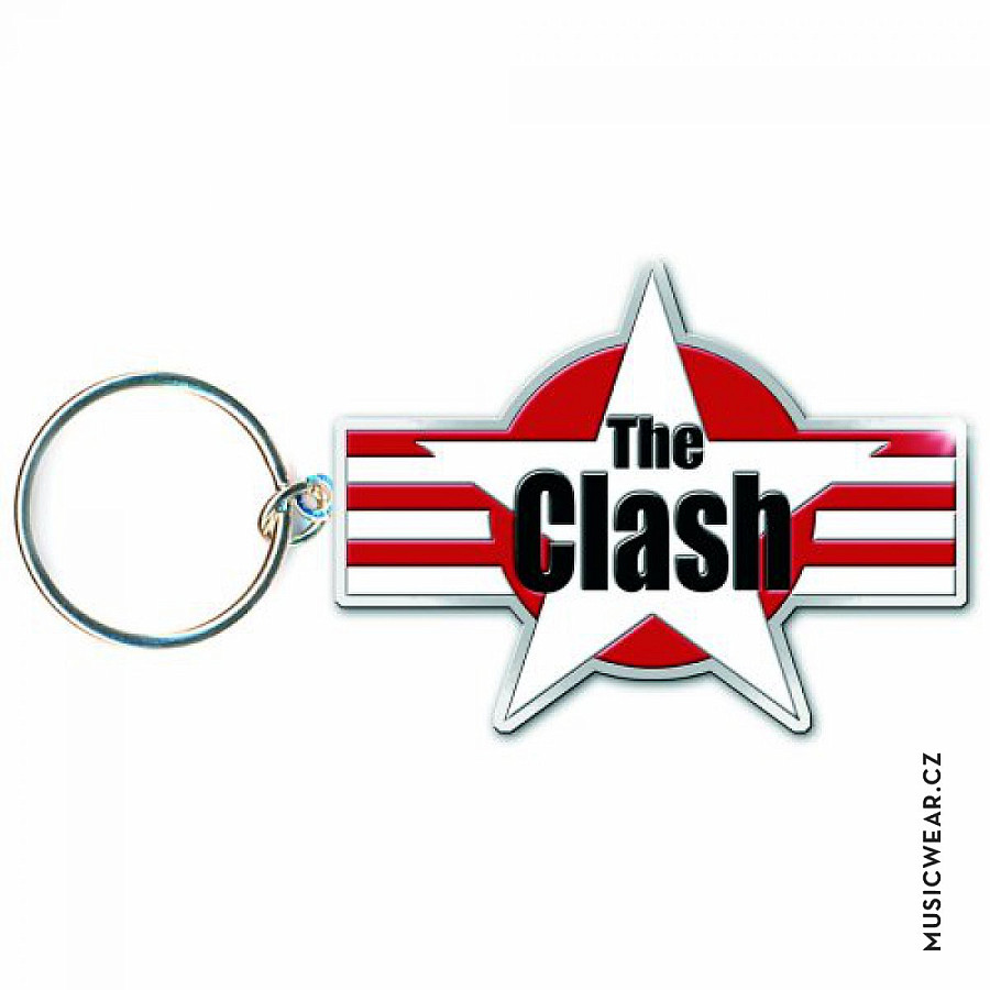 The Clash klíčenka, Star &amp; Stripes
