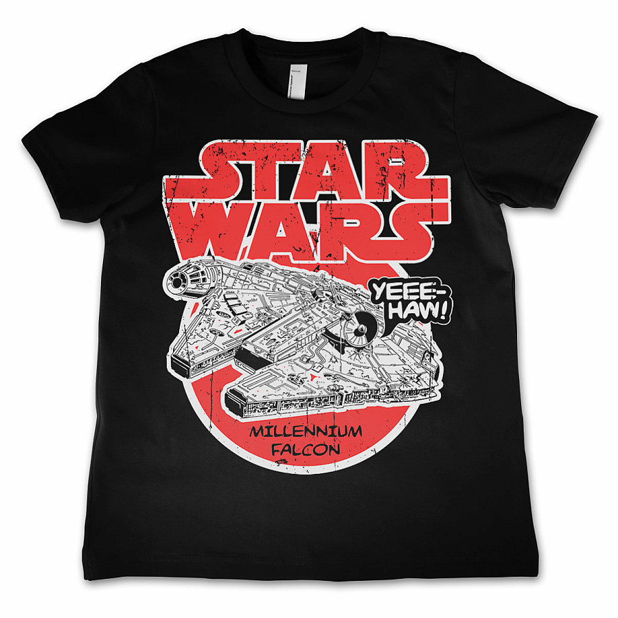 Star Wars tričko, Millenium Falcon, dětské, velikost XS velikost XS (4 roky)