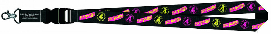 Sex Pistols klíčenka na krk, Logo &amp; Crest